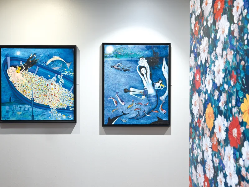 Rencontre historique entre Hugues Savalli jeune et Victor Vasarely