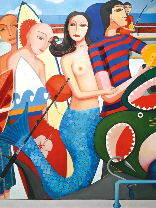 Exposition 'Jeu de Dames' d'Hugues Savalli, célébrant la femme